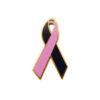 Loss of A Female Loved One Awareness Ribbons (Black/Pink) - Pack of 10 -  Celebrate Prints