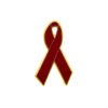 Burgundy Awareness Ribbons | Lapel Pins