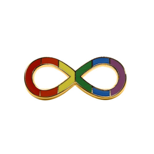 Infinity Neurodiversity Awareness Ribbons | Lapel Pins