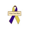 Yellow Awareness Ribbons | Lapel Pins