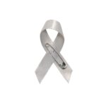 Pearl Fabric Awareness Ribbons - Bulk - Image 2