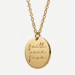 Jewelry - Faith Over Fear Necklace - Gold
