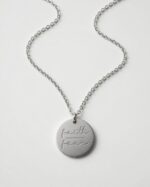 Jewelry - Faith Over Fear Necklace - Silver - Image 4